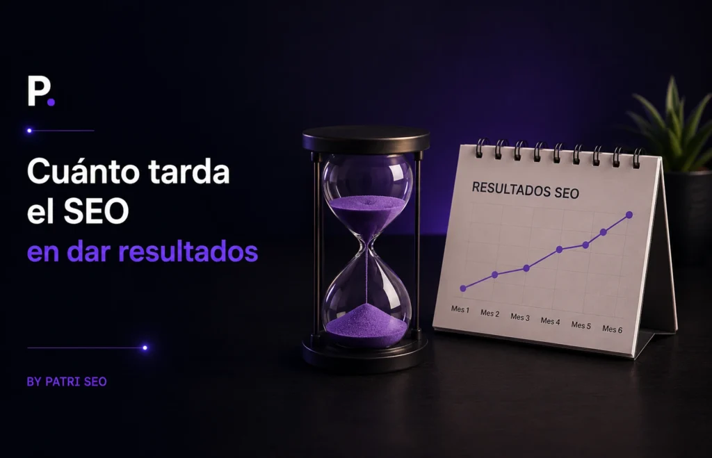 Cuánto tarda el SEO en dar resultados: datos reales, sin promesas · By Patri SEO