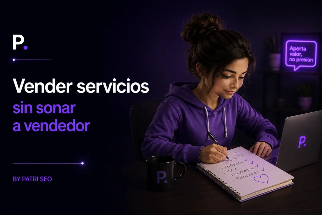 Copywriting para servicios profesionales: cómo vender sin que parezca que estás vendiendo · By Patri SEO