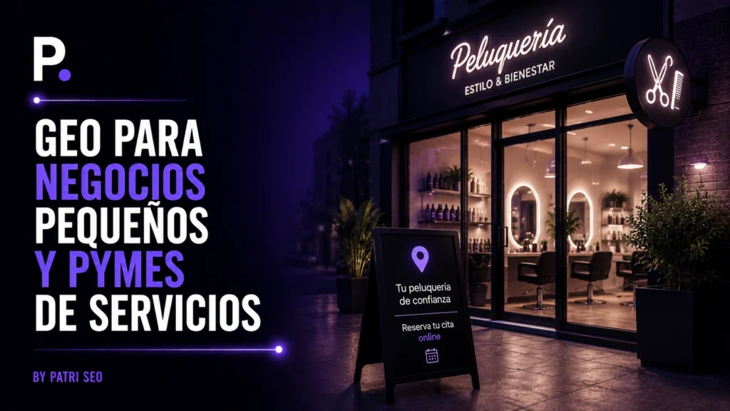 GEO para negocios pequeños y pymes de servicios